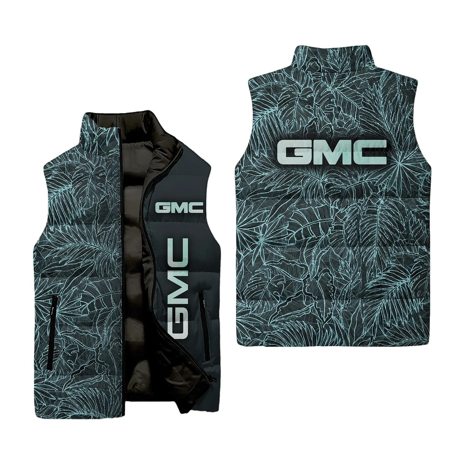 GMC Sleeveless Puffer Jacket SHW008