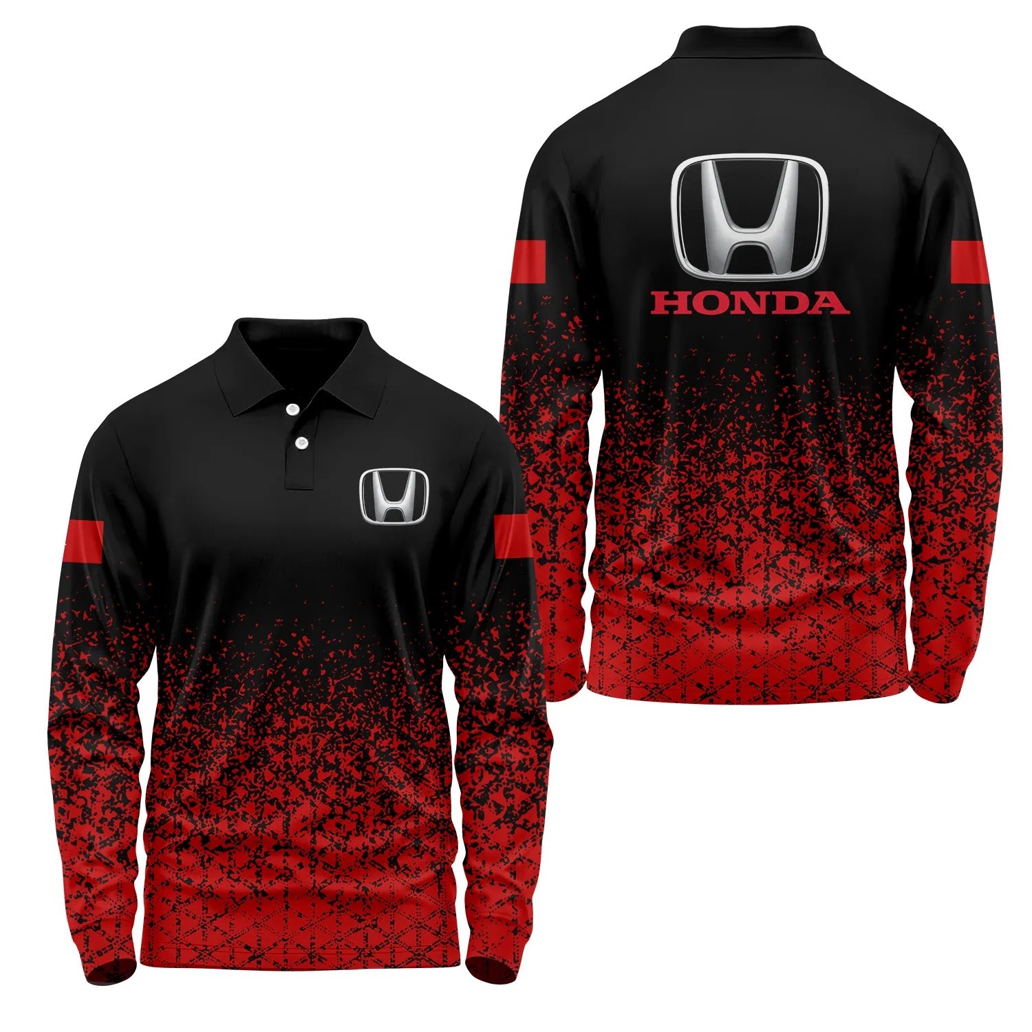Honda Long Sleeve Polo SC096