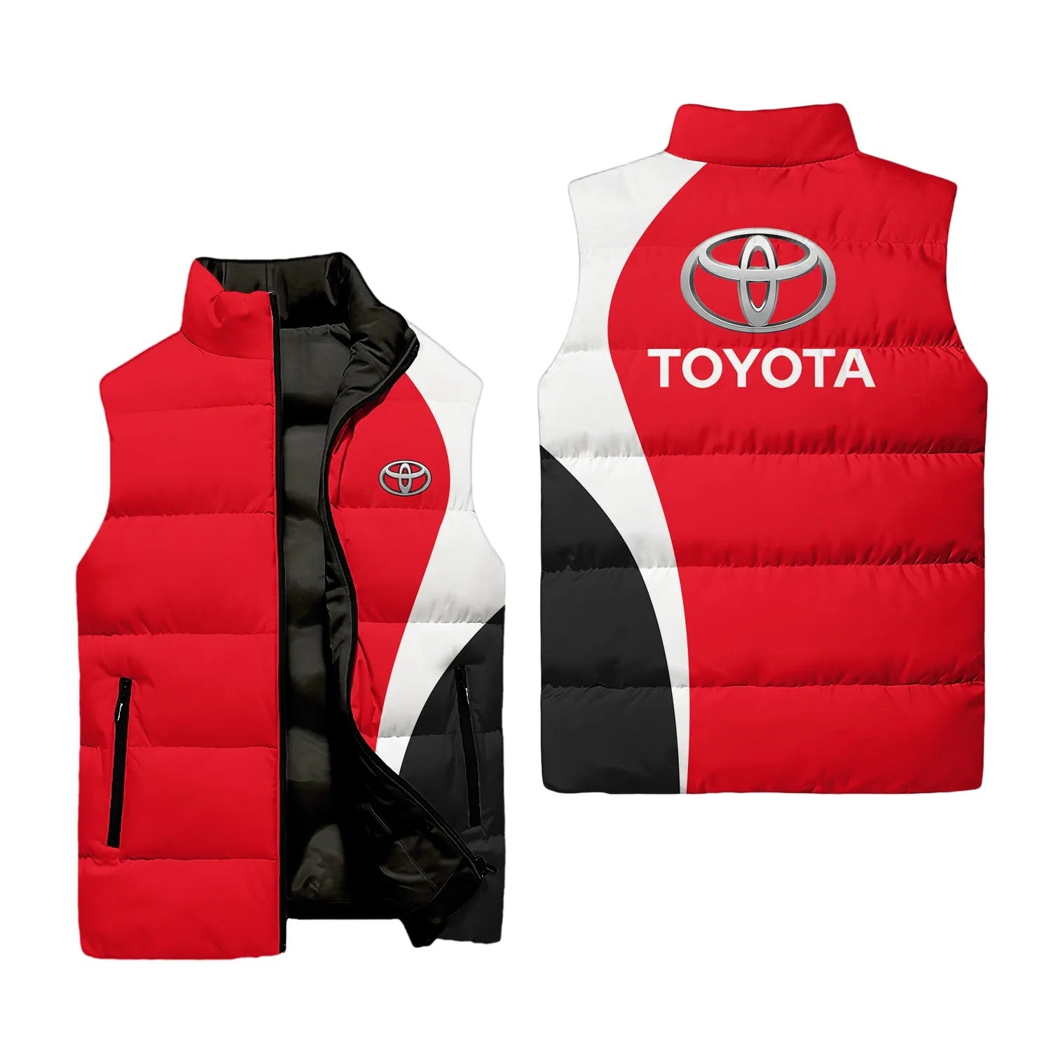 Toyota Sleeveless Puffer Jacket SC073