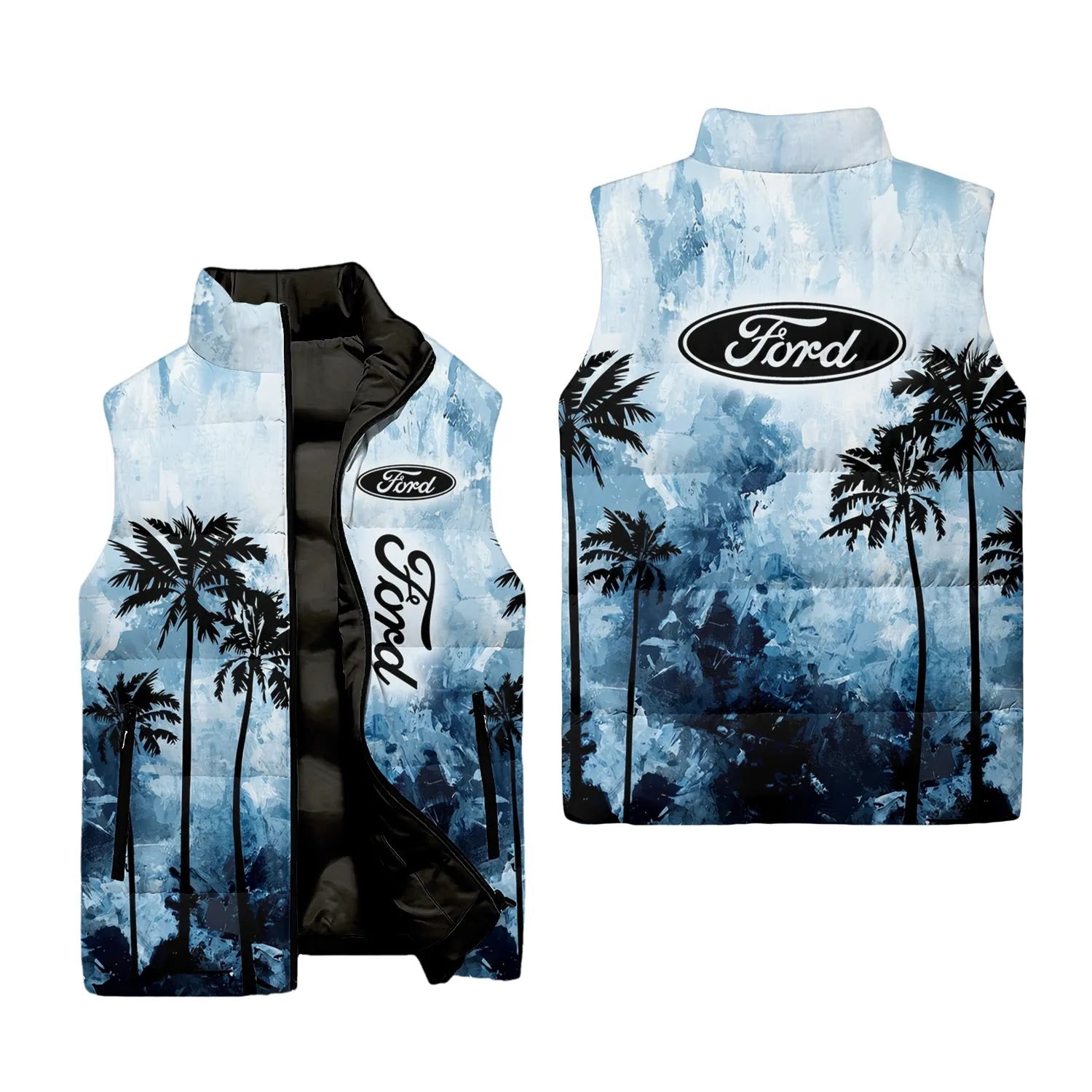 Ford Sleeveless Puffer Jacket SHW034