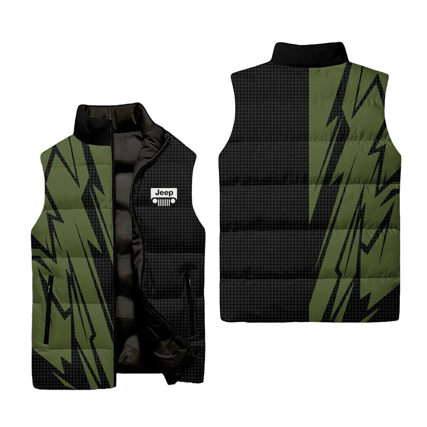 Jeep Sleeveless Puffer Jacket SC062
