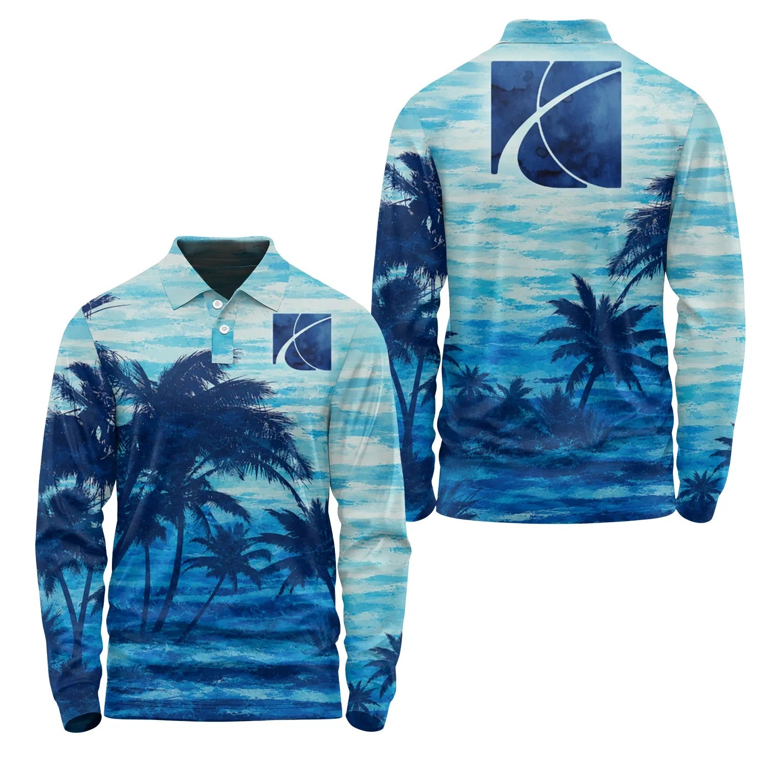 Saturn Long Sleeve Polo SHW048