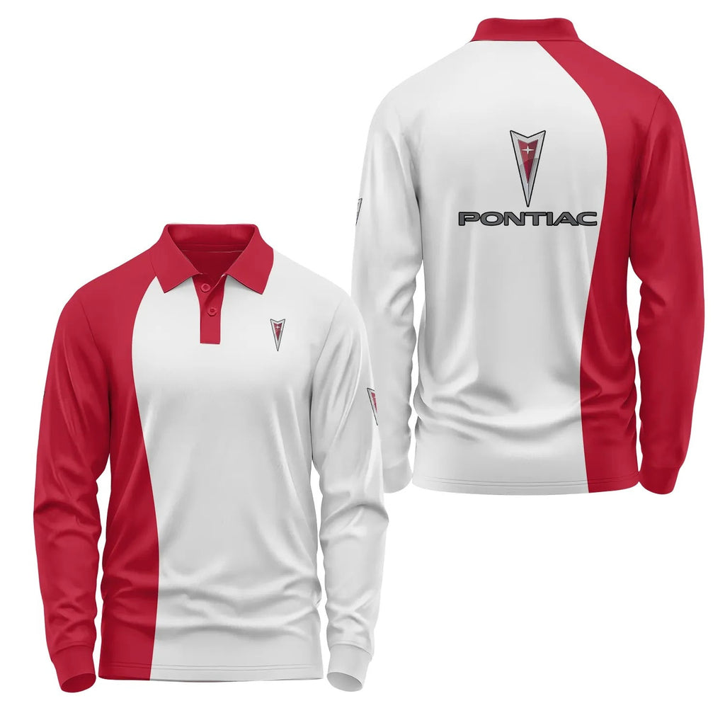 Pontiac Long Sleeve Polo SC055