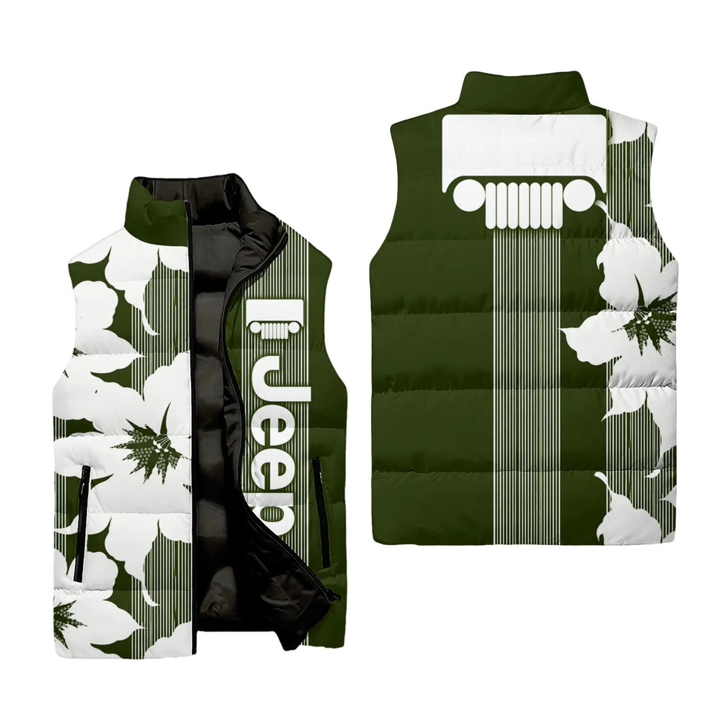Jeep Sleeveless Puffer Jacket SHW039