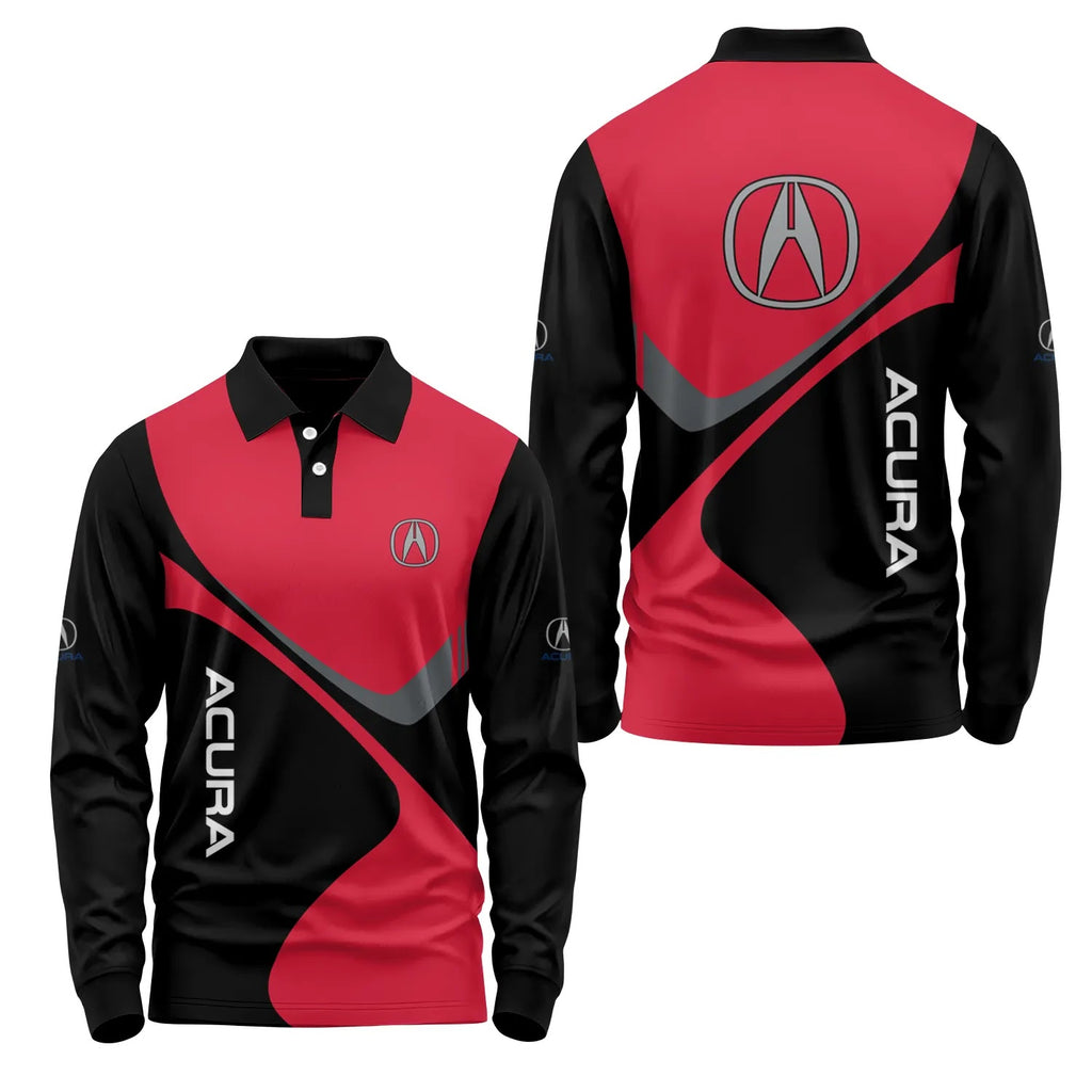Acura Long Sleeve Polo SC058