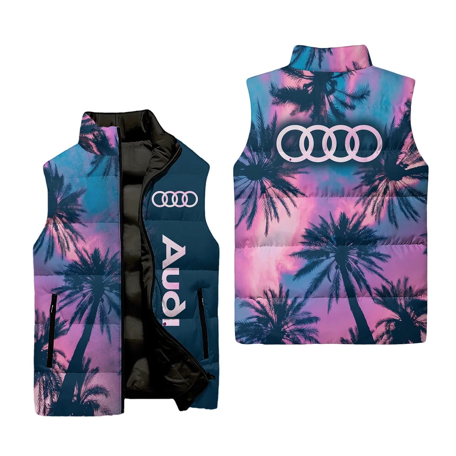 Audi Sleeveless Puffer Jacket SHW030