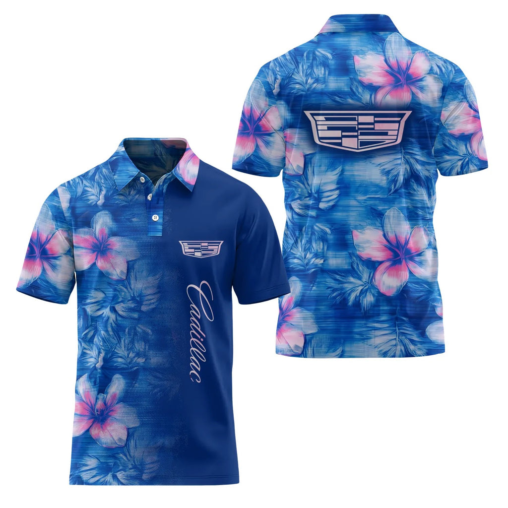 Cadillac Short Sleeve Polo SHW057