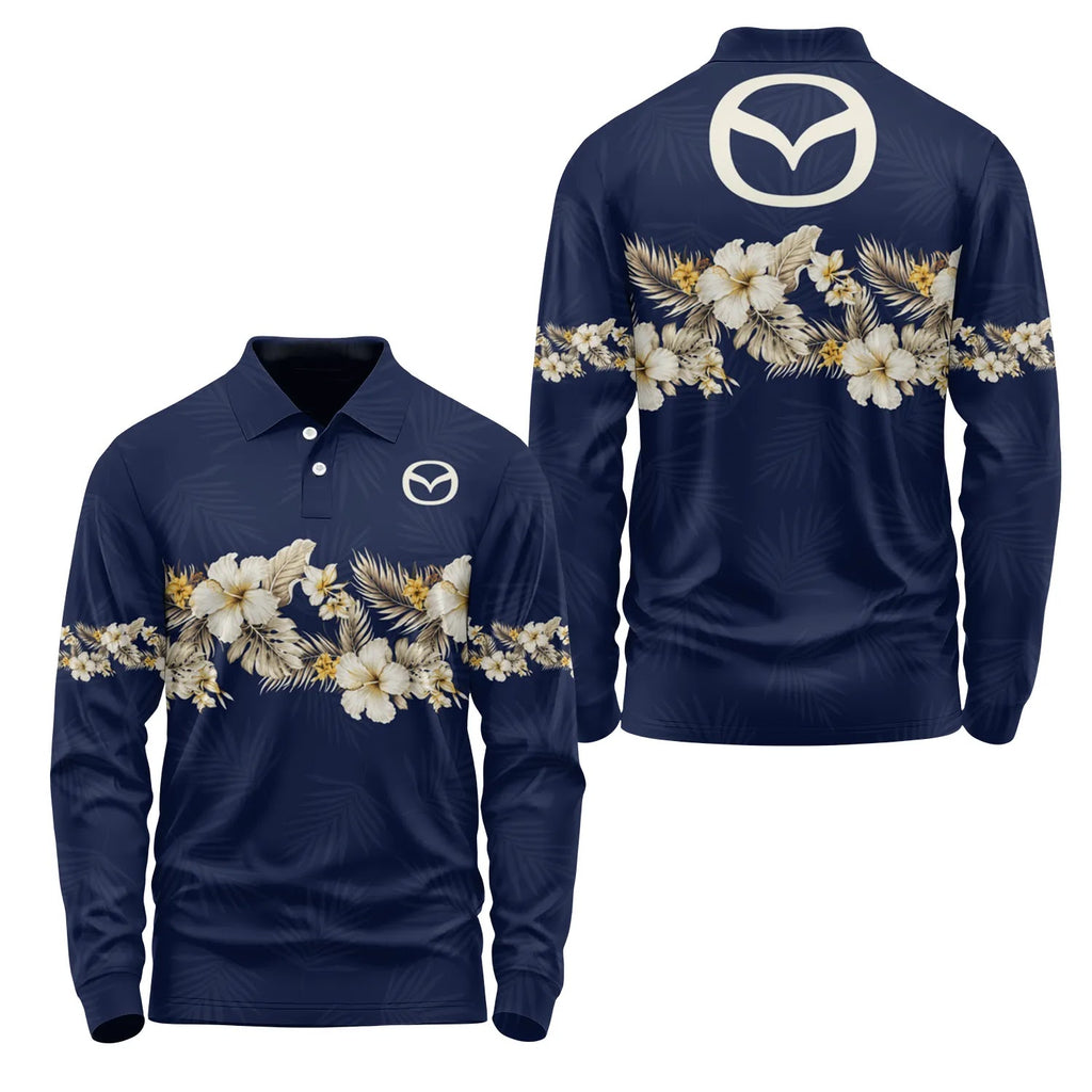 Mazda Long Sleeve Polo SHW047