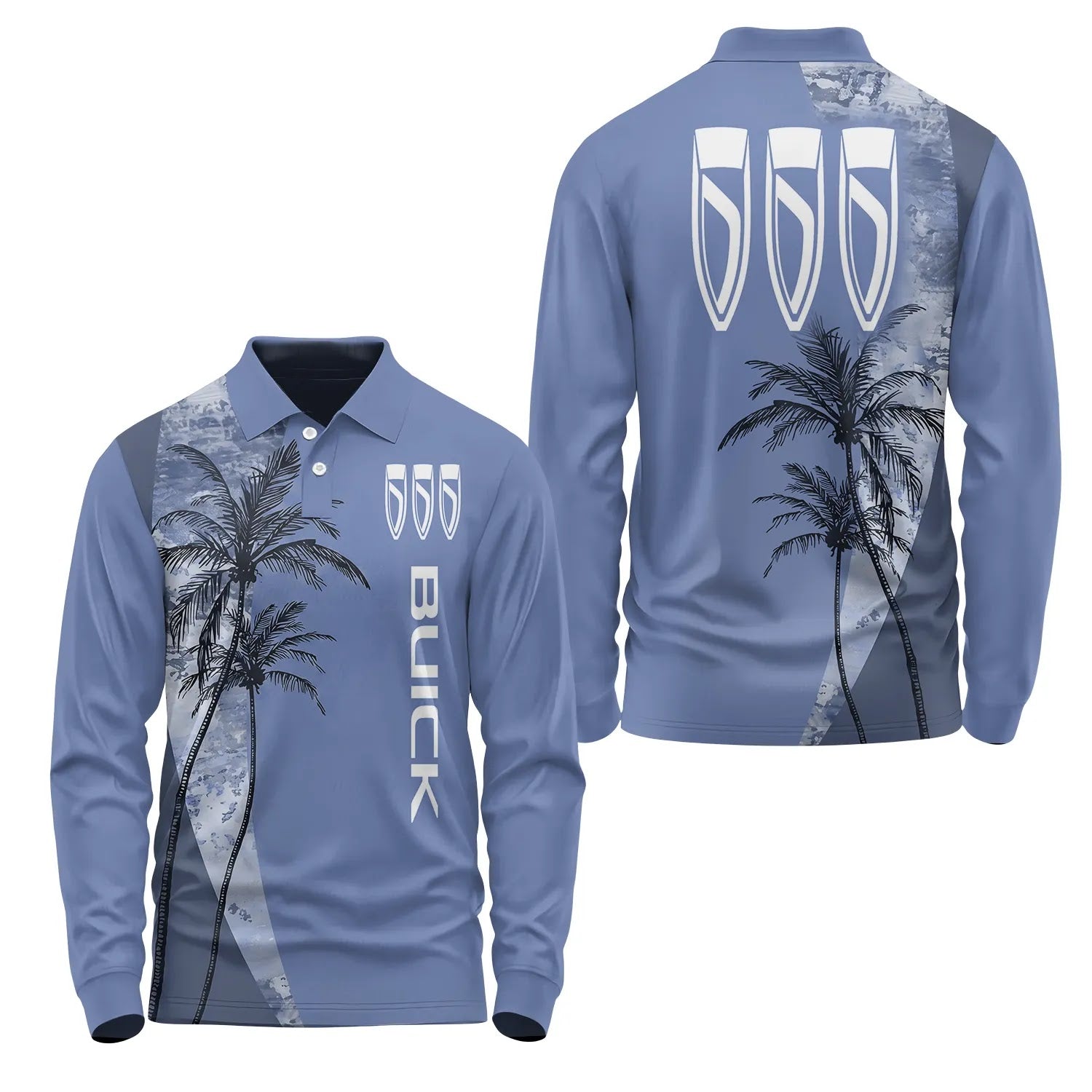 Buick Long Sleeve Polo SHW071