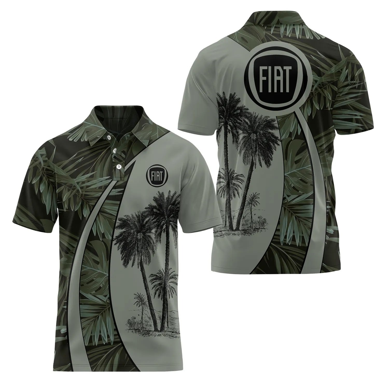 Fiat Short Sleeve Polo SHW063