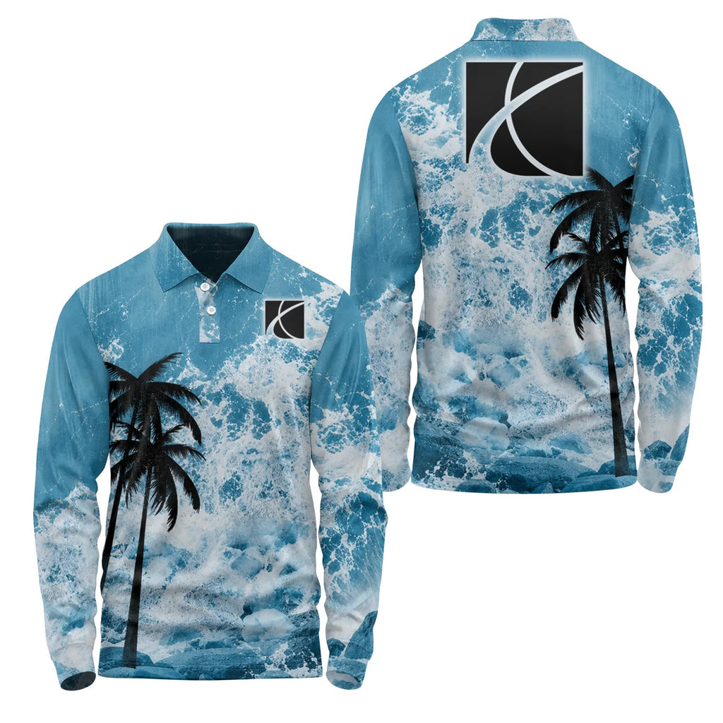 Saturn Long Sleeve Polo SHW052
