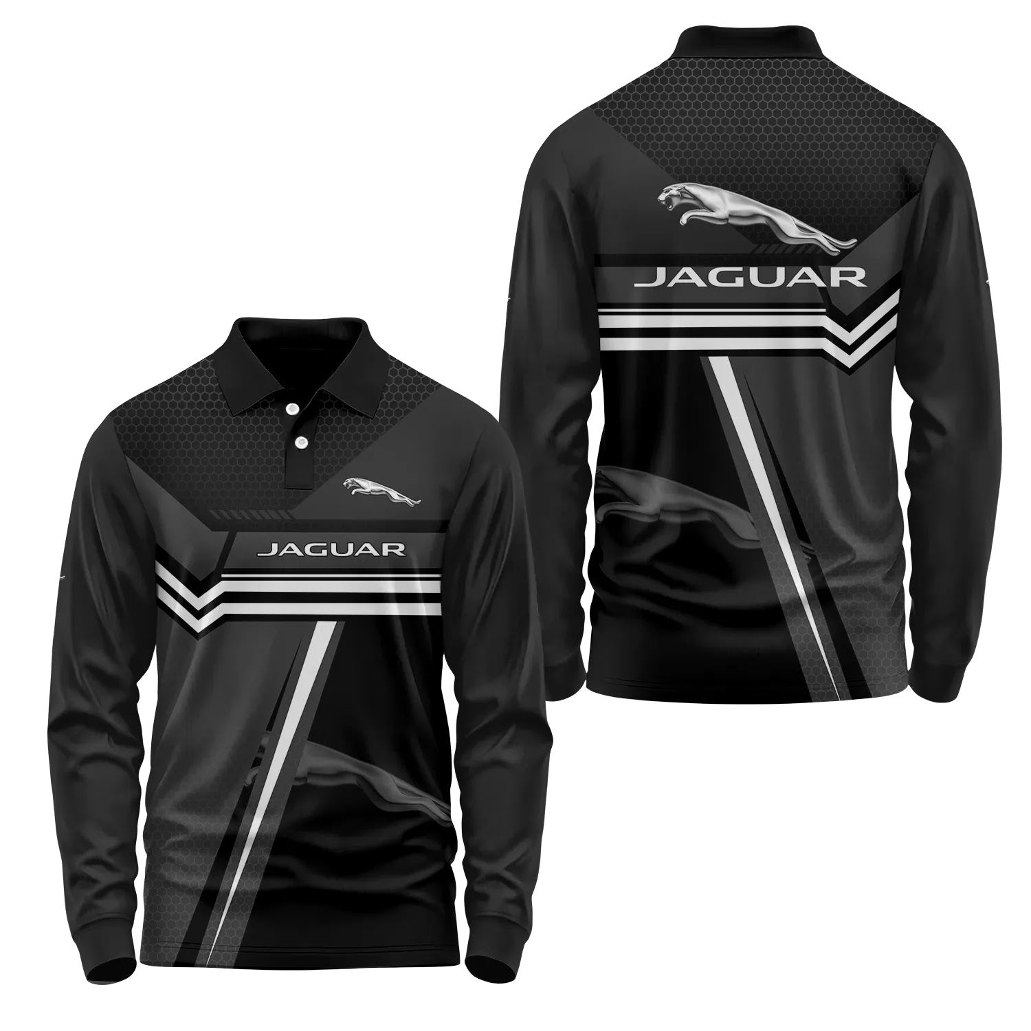 Jaguar Long Sleeve Polo SC071