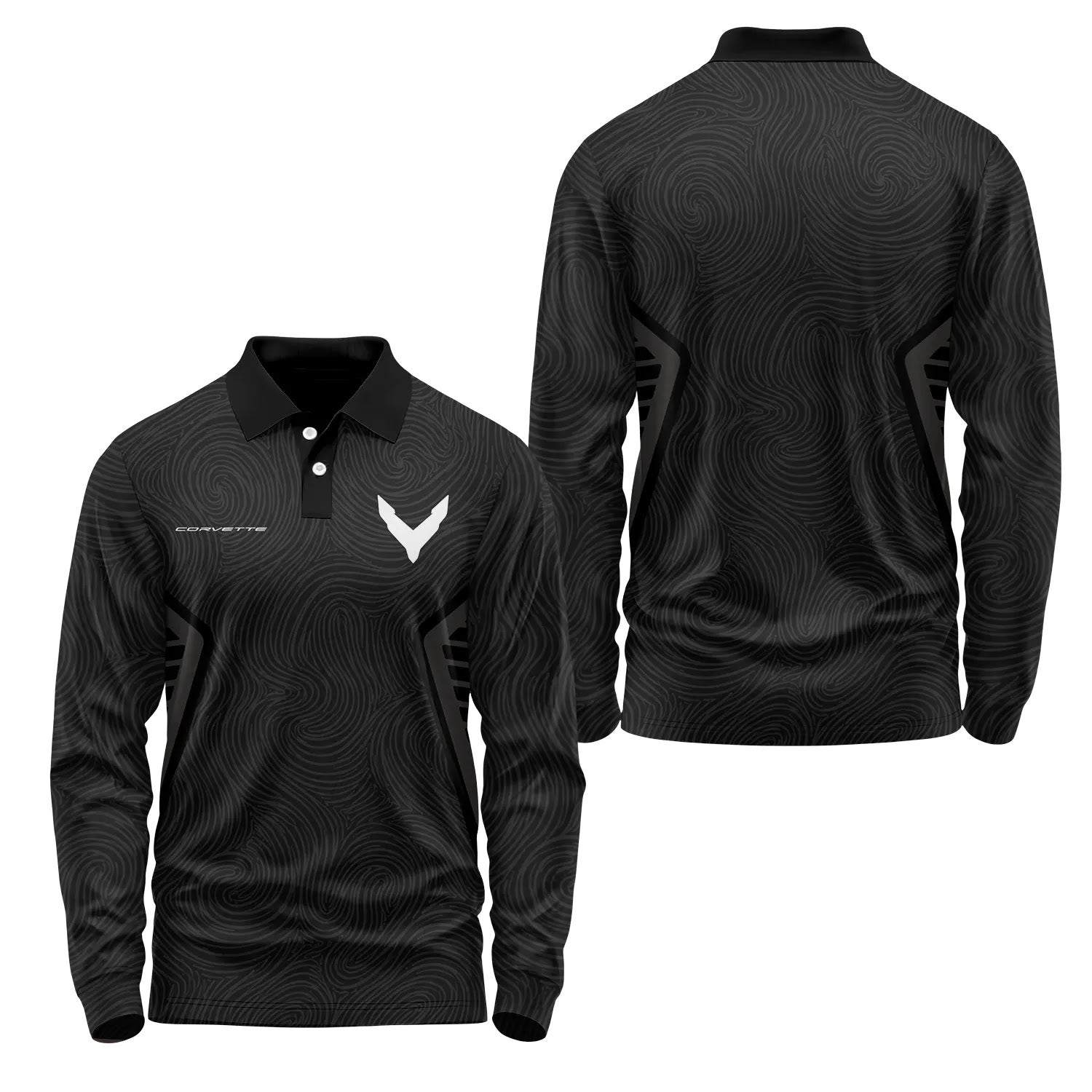Corvette Long Sleeve Polo SC102