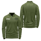 Jeep Long Sleeve Polo SC108