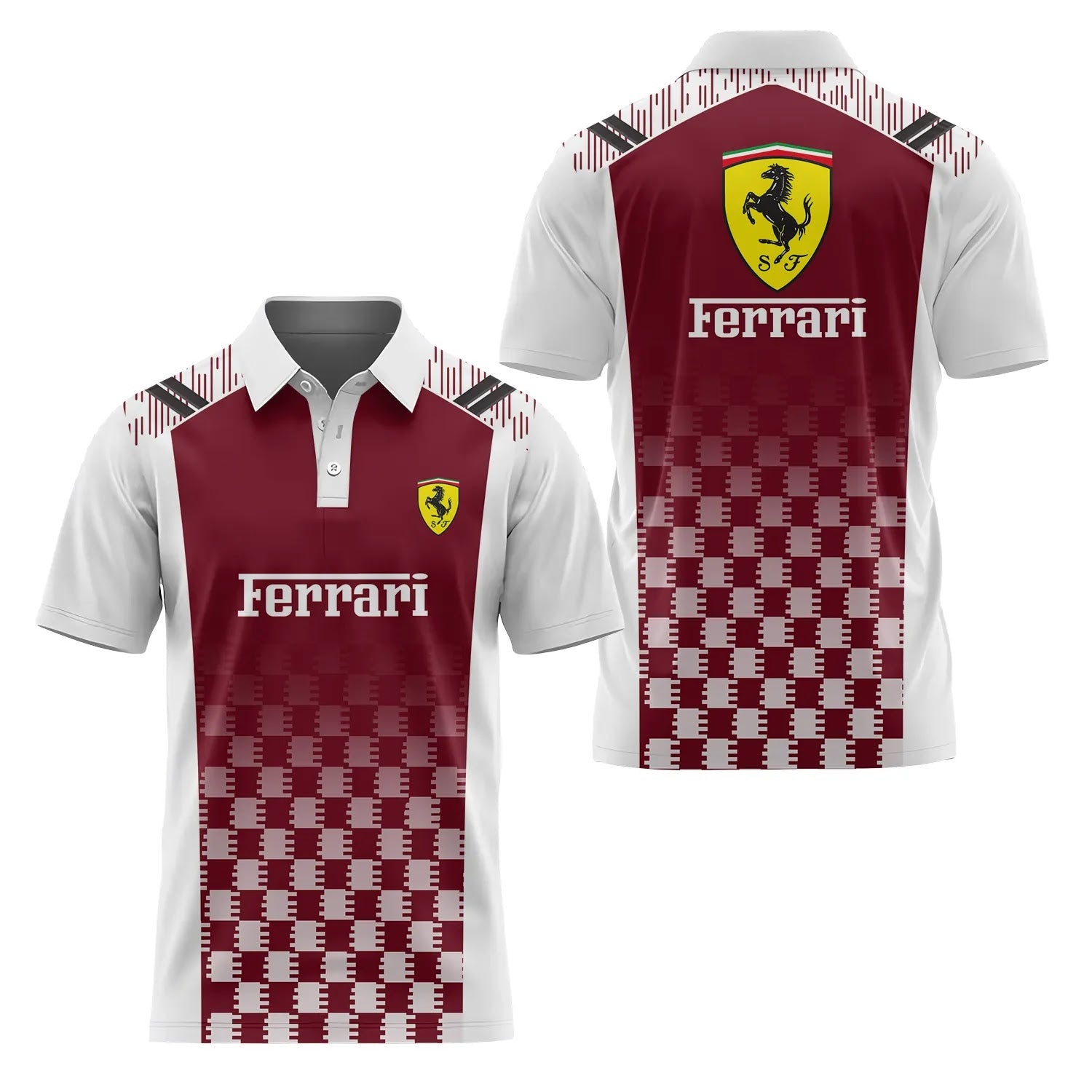 Ferrari Short Sleeve Polo SC063