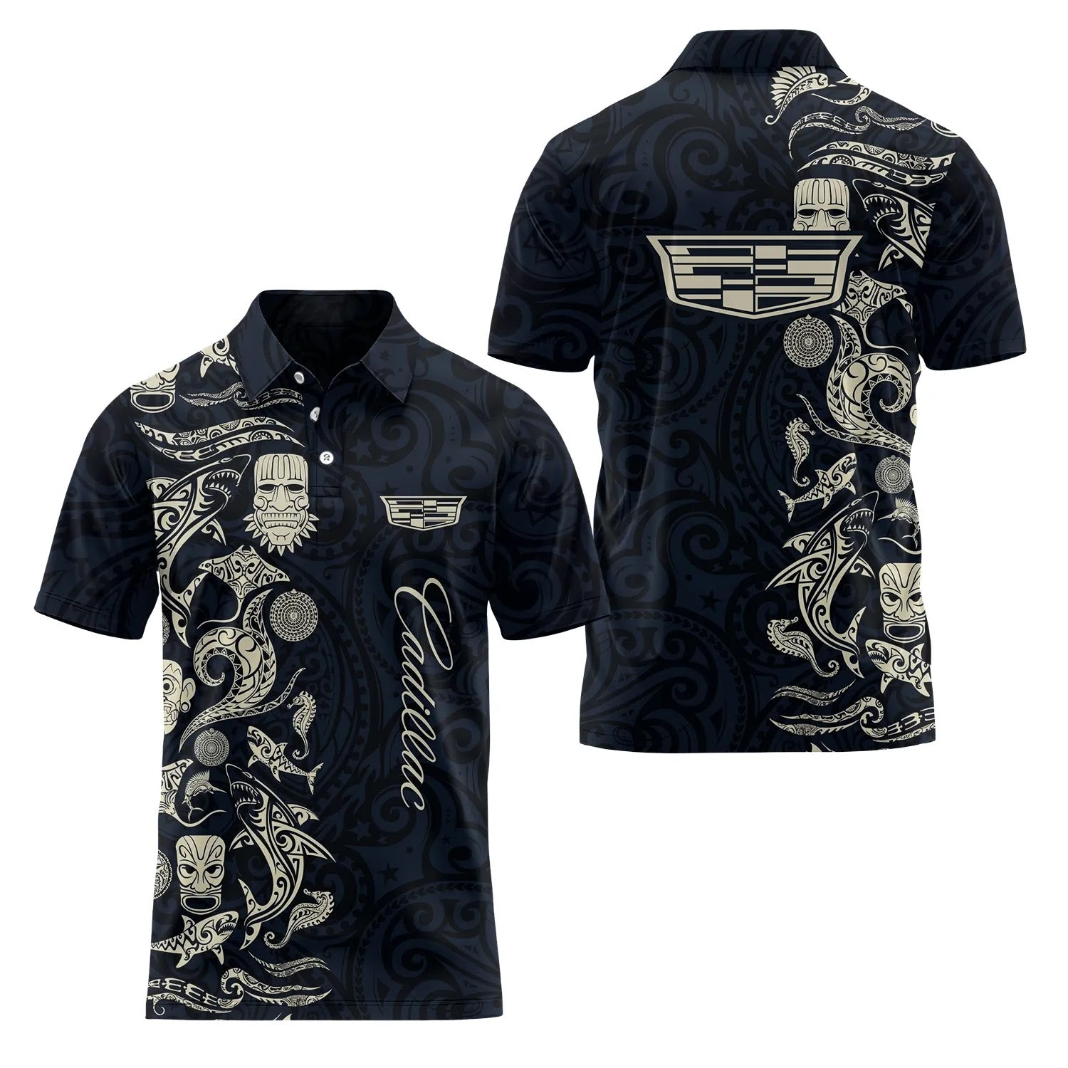 Cadillac Short Sleeve Polo SHW033