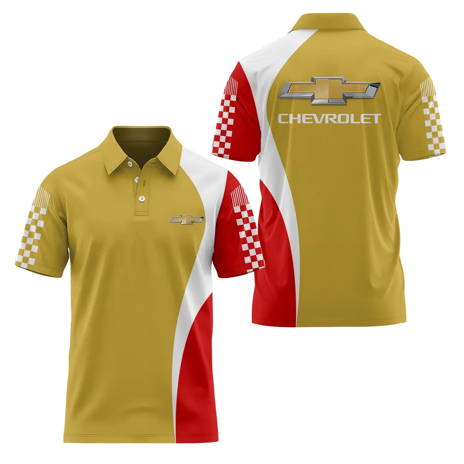 Chevrolet Short Sleeve Polo SC073