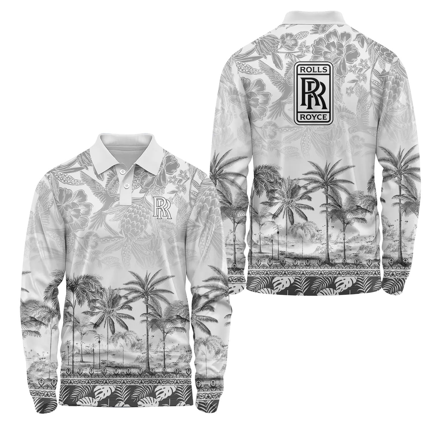 Rolls-Royce Long Sleeve Polo SC045