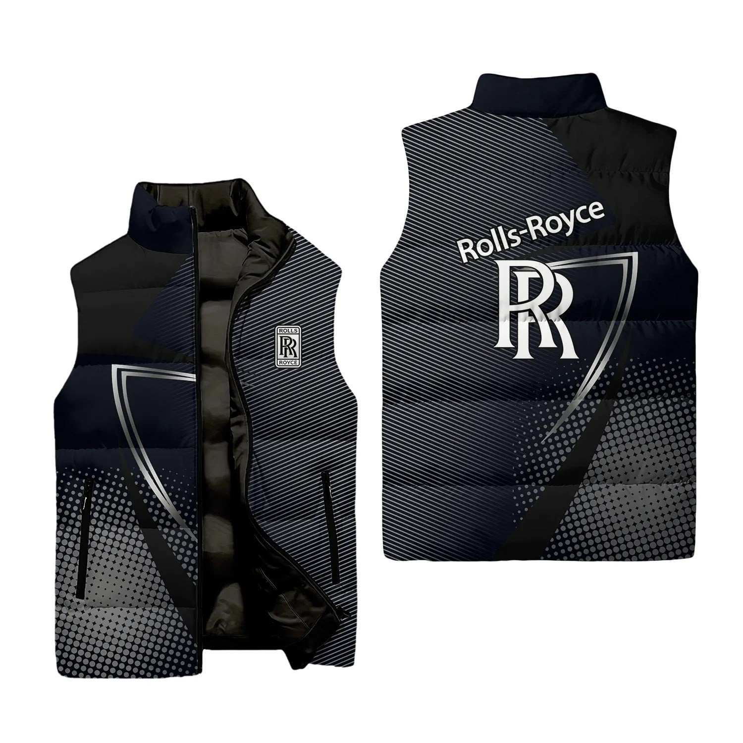 Rolls-Royce Sleeveless Puffer Jacket SC059