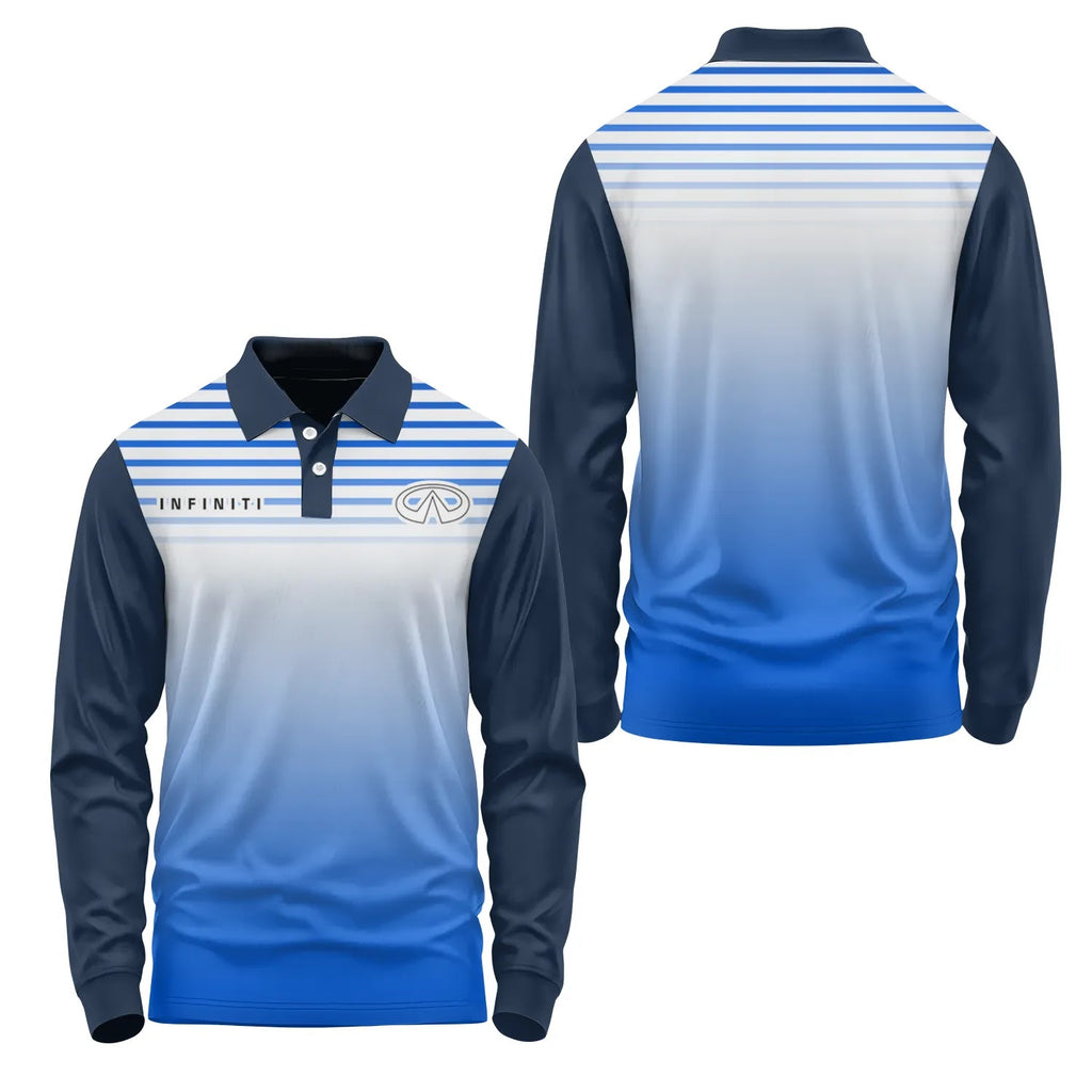 Infiniti Long Sleeve Polo SC107