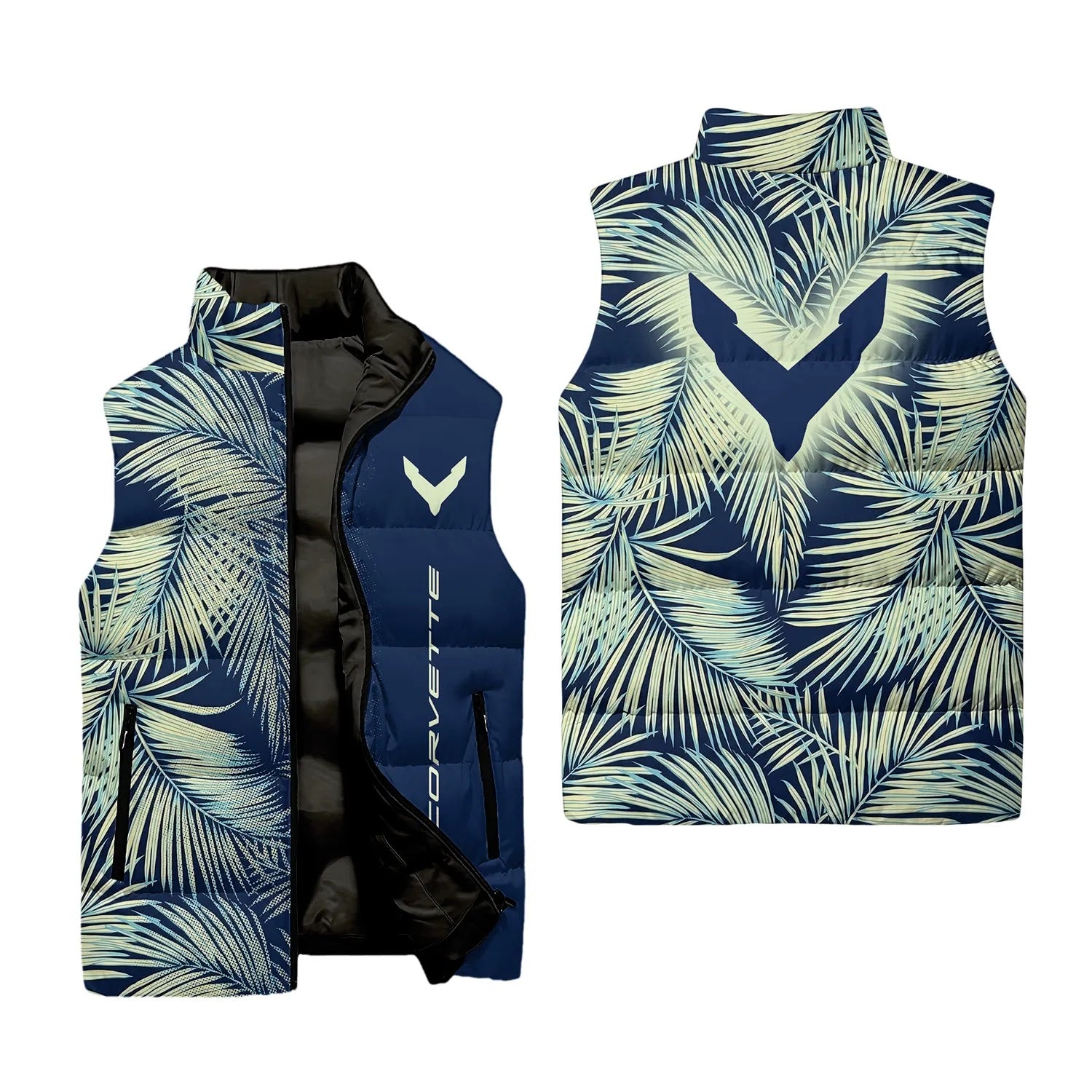 Corvette Sleeveless Puffer Jacket SHW003