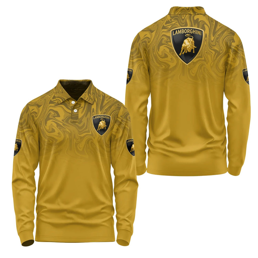 Lamborghini Long Sleeve Polo SC091