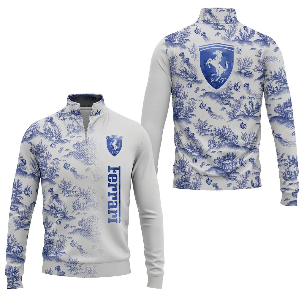 Ferrari Quarter-zip Pullover SHW009