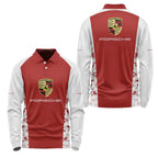 Porsche Long Sleeve Polo SC089