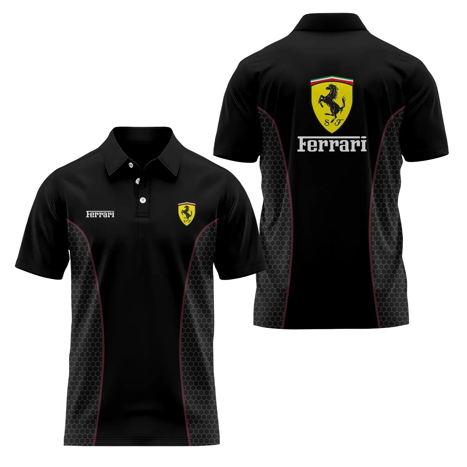Ferrari Short Sleeve Polo SC072