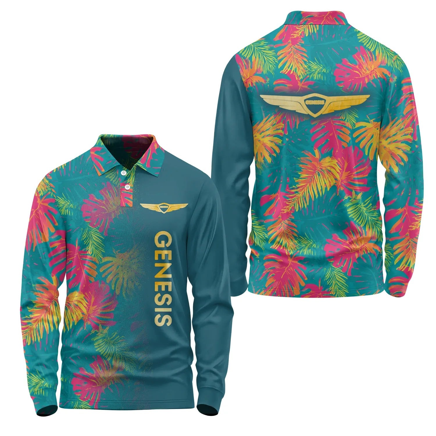 Genesis Long Sleeve Polo SHW059