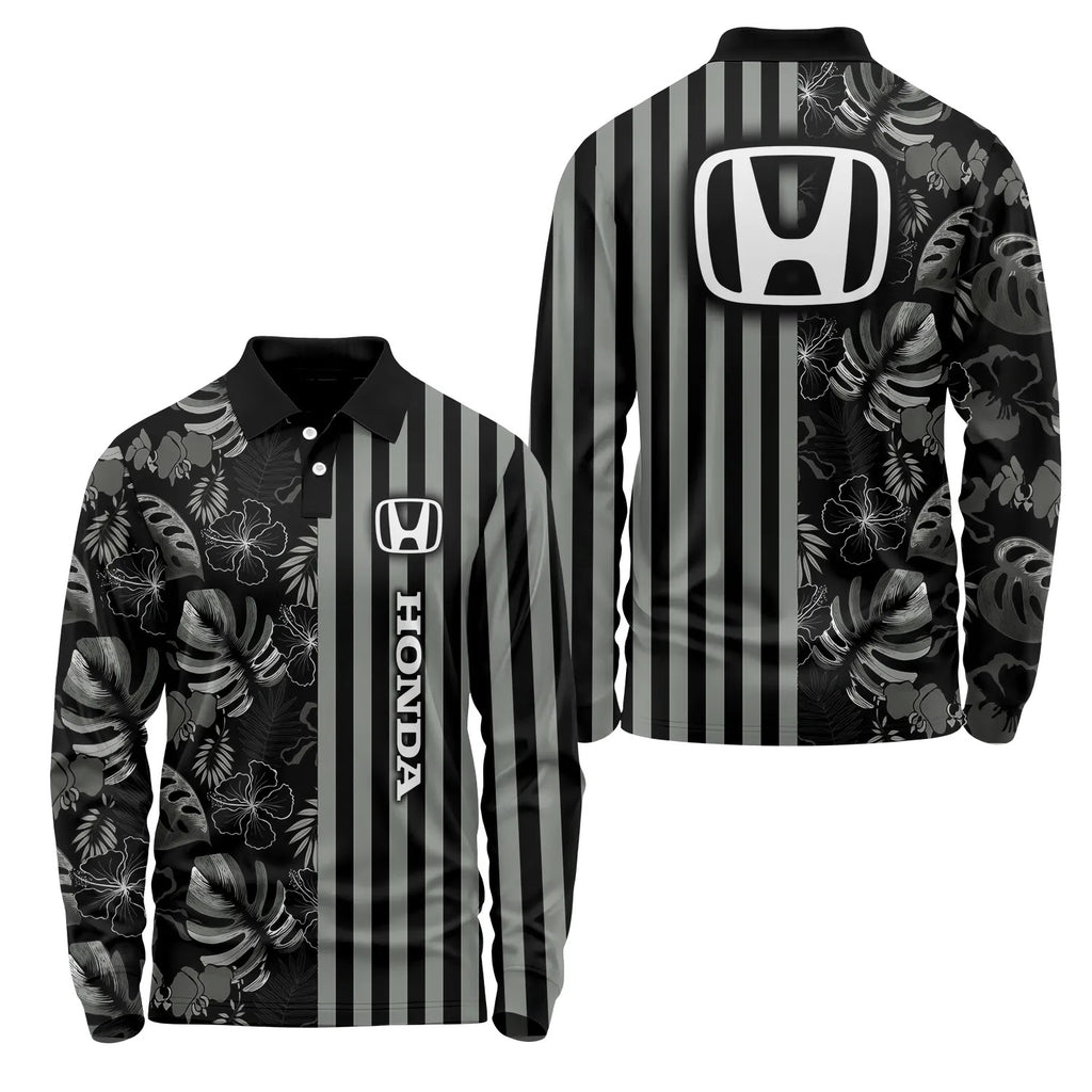 Honda Long Sleeve Polo SHW040