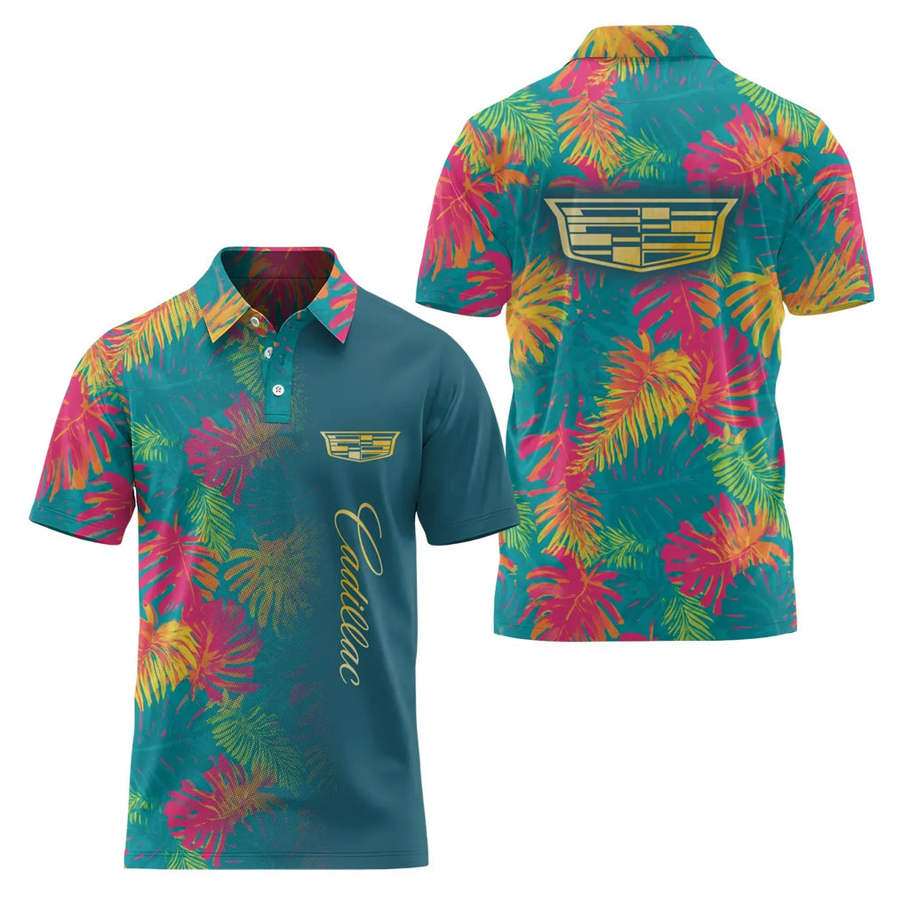 Cadillac Short Sleeve Polo SHW059