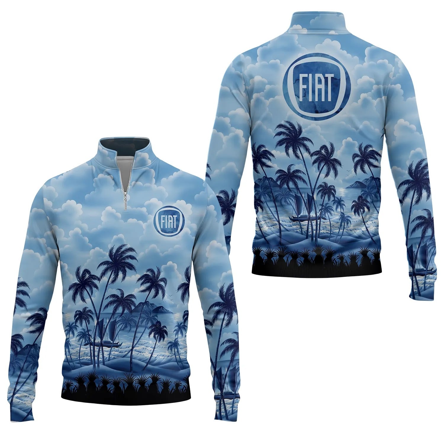 Fiat Quarter-zip Pullover SHW018