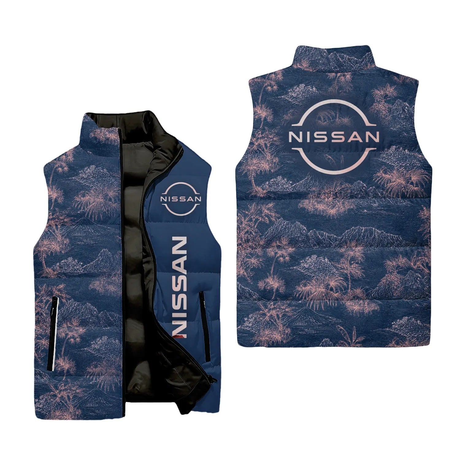 Nissan Sleeveless Puffer Jacket SHW007