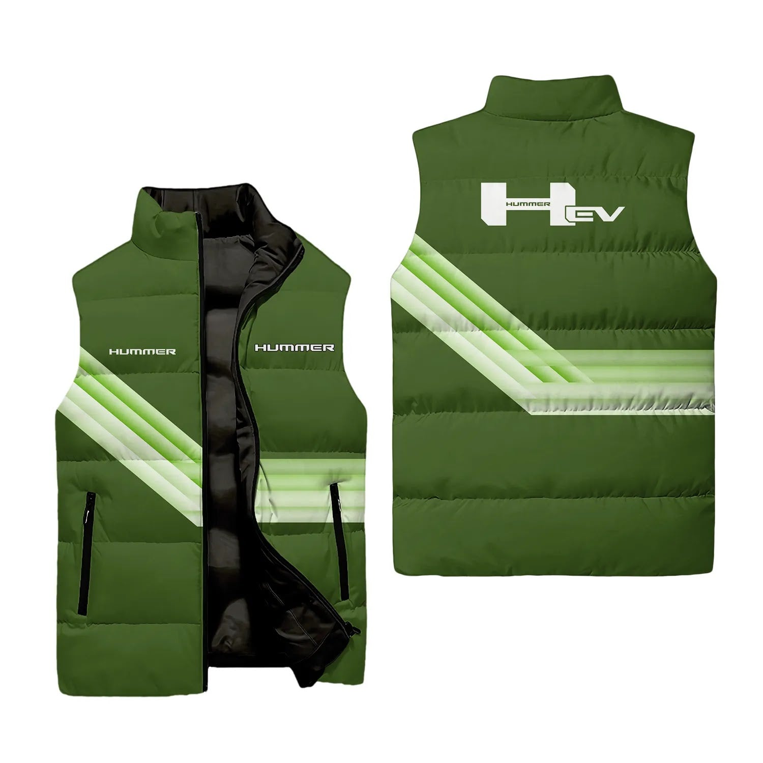 Hummer Sleeveless Puffer Jacket SC106