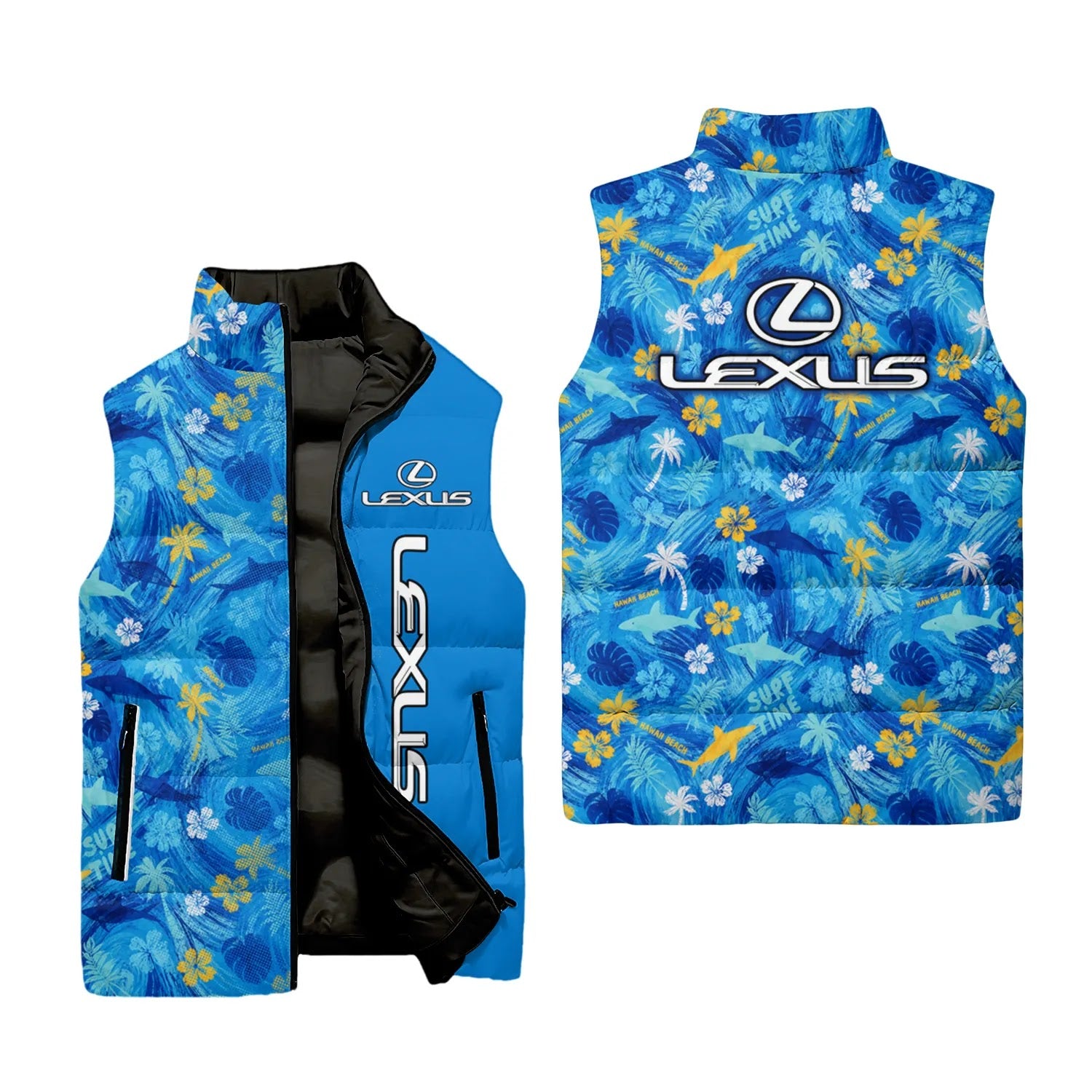 Lexus Sleeveless Puffer Jacket SHW027