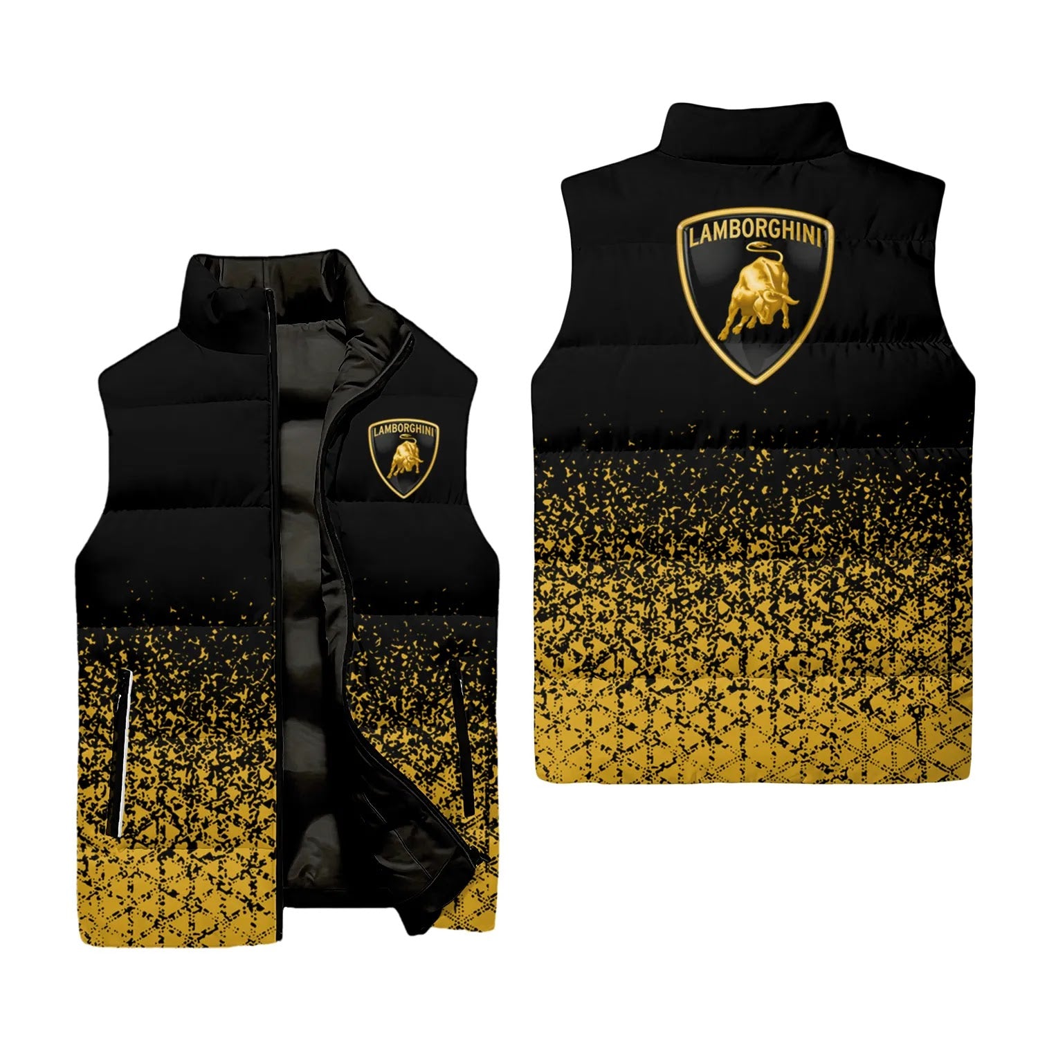 Lamborghini Sleeveless Puffer Jacket SC096