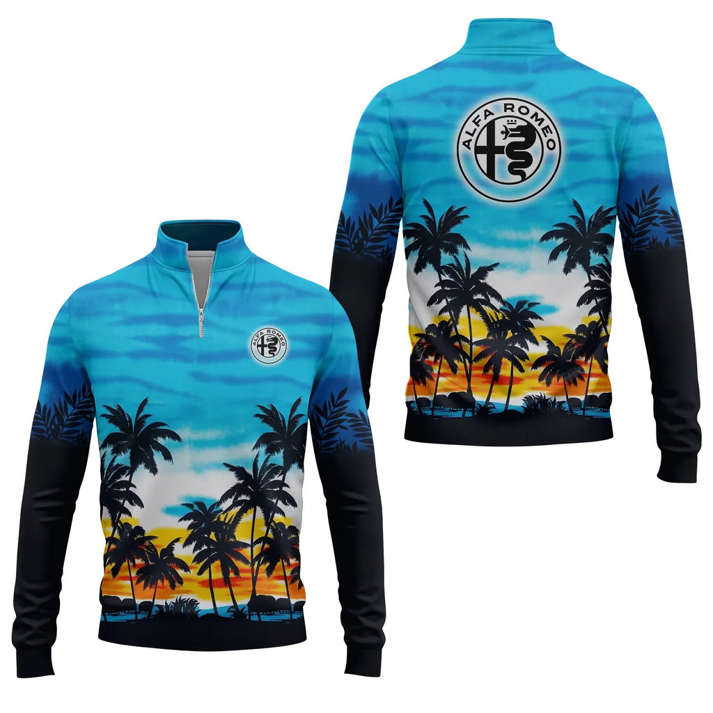 Alfa Romeo Quarter-zip Pullover SHW051