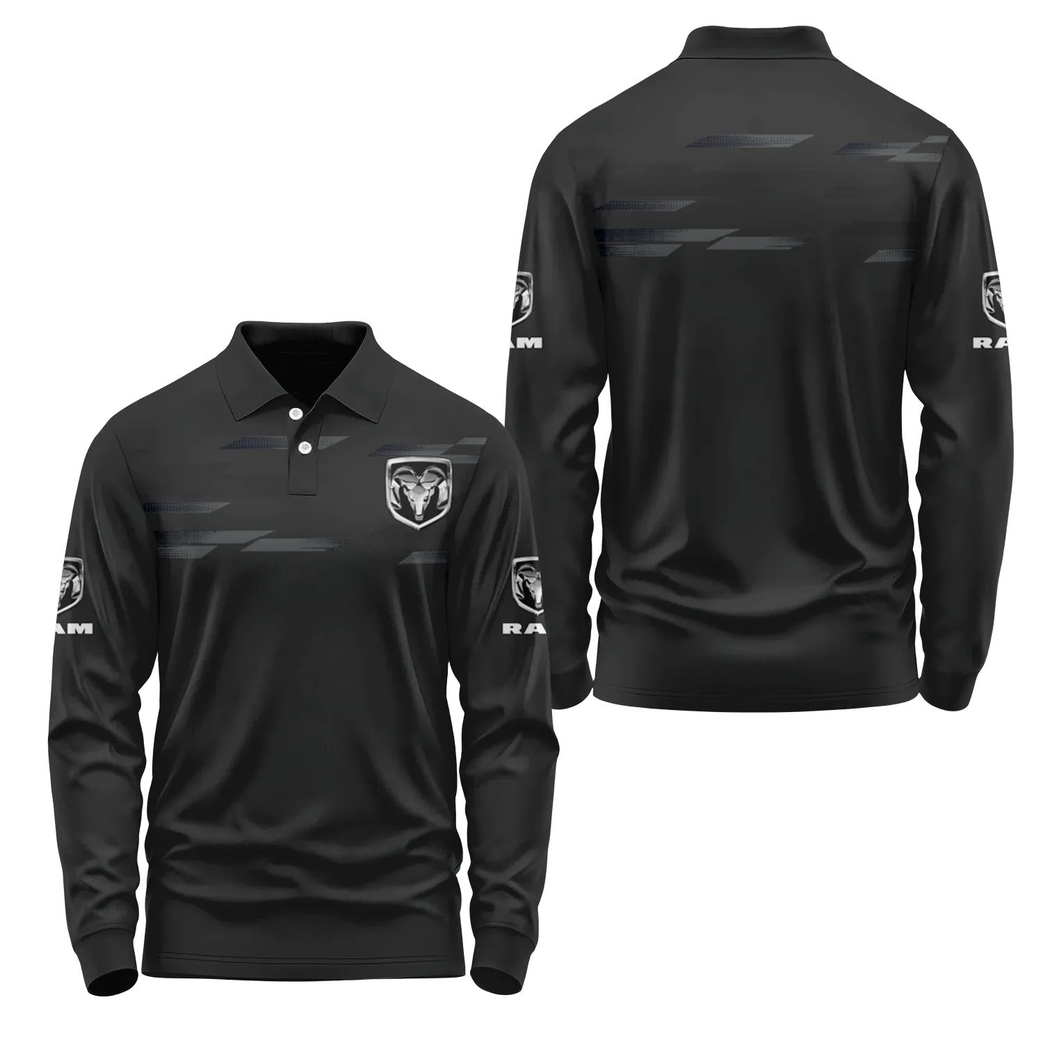 Ram Long Sleeve Polo SC100