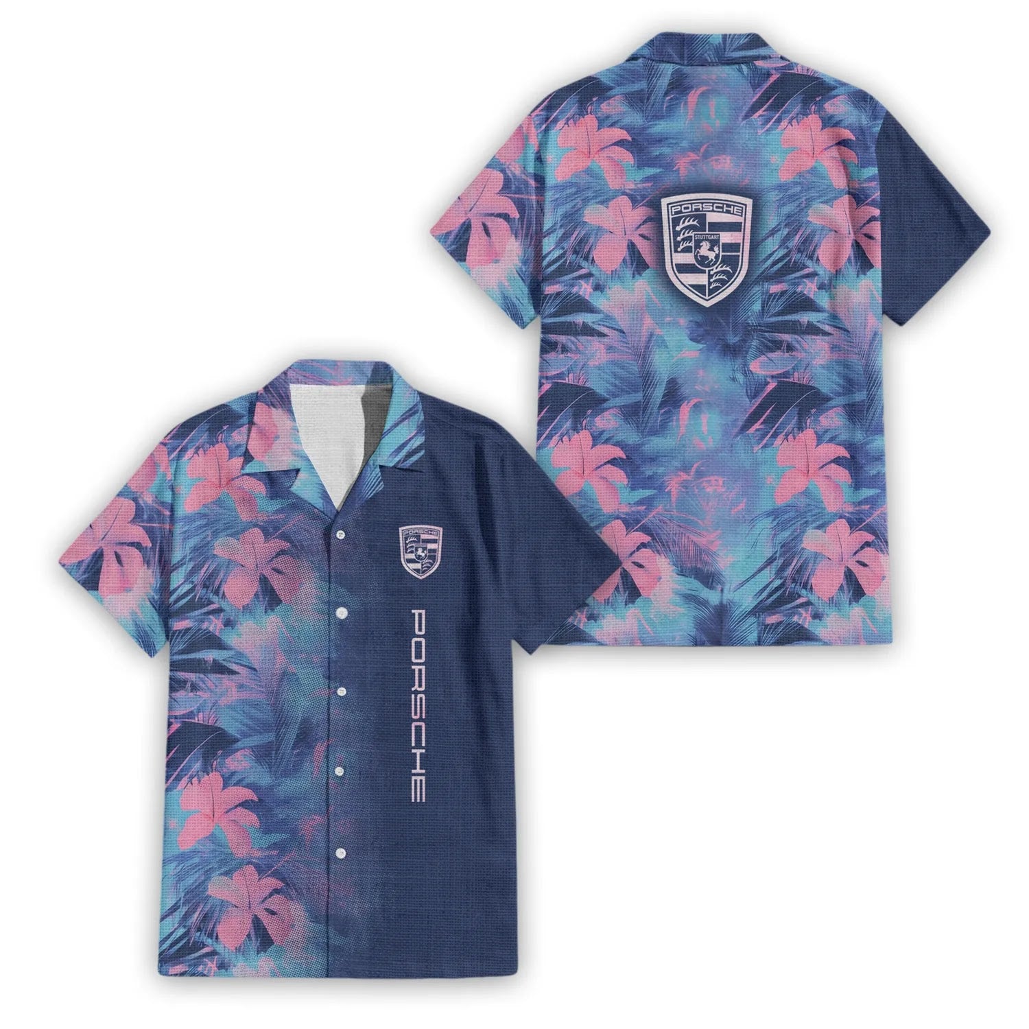 Porsche Premium Hawaiian Shirt SHW054