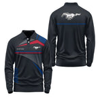 Ford Mustang Long Sleeve Polo SC067