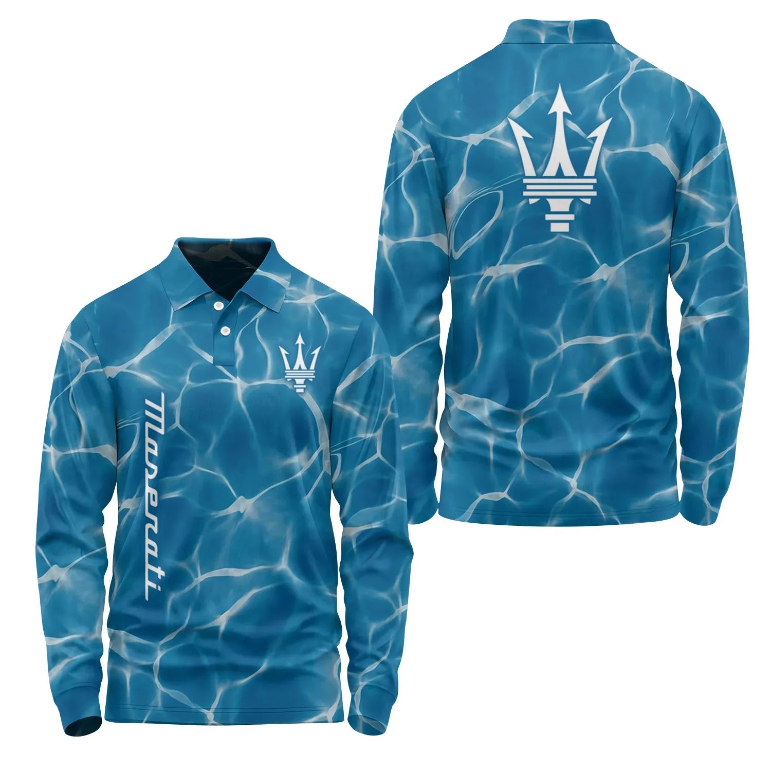 Maserati Long Sleeve Polo SHW035