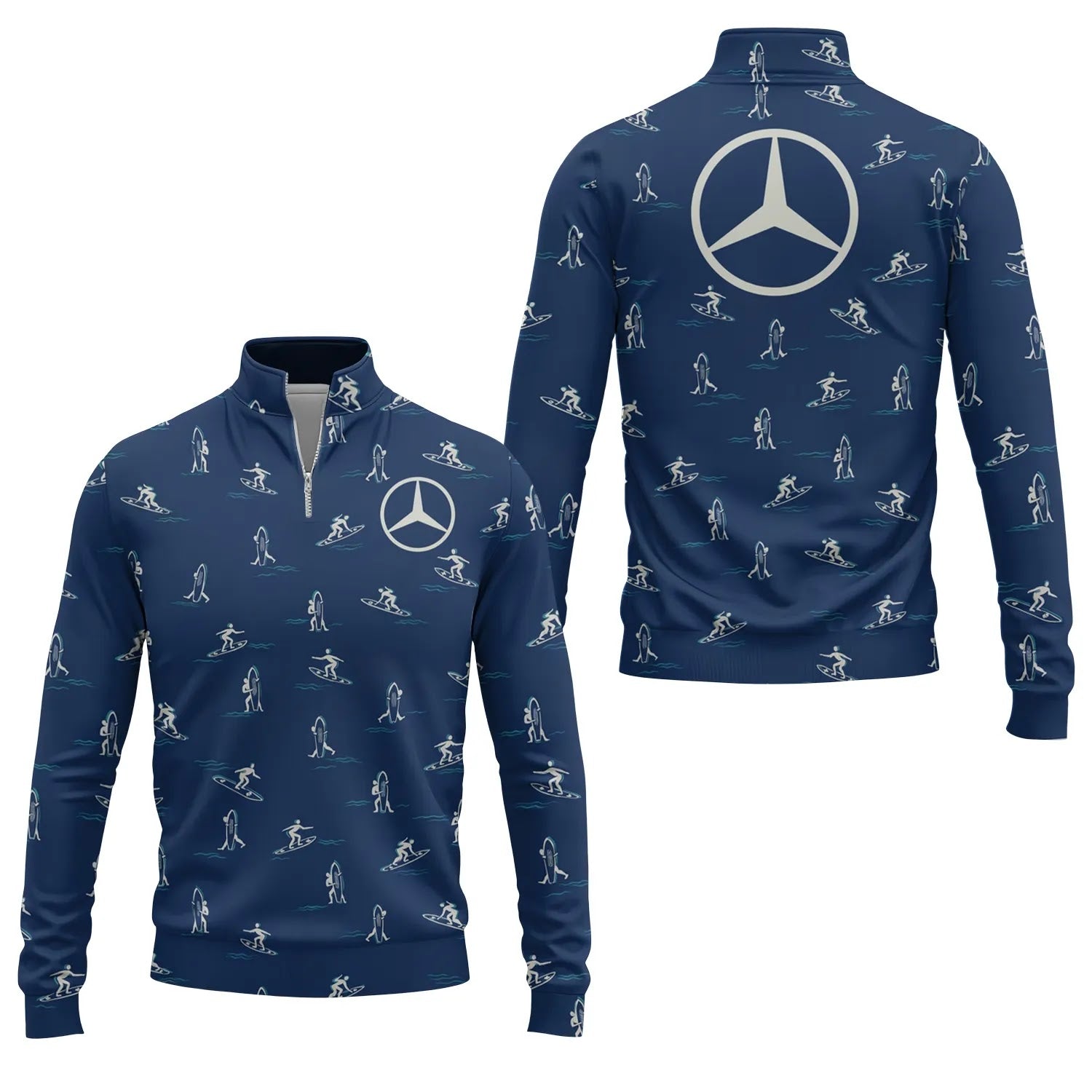 Mercedes-Benz Quarter-zip Pullover SHW011