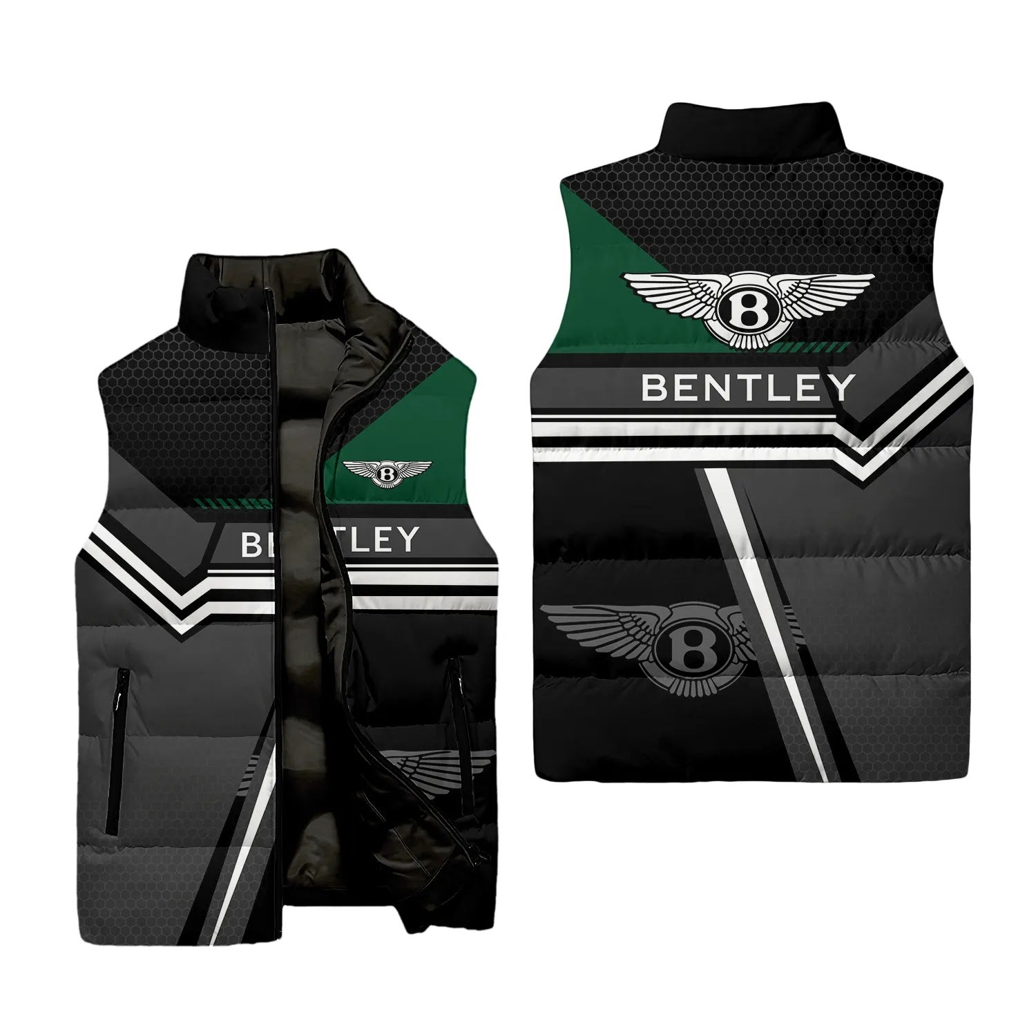 Bentley Sleeveless Puffer Jacket SC071