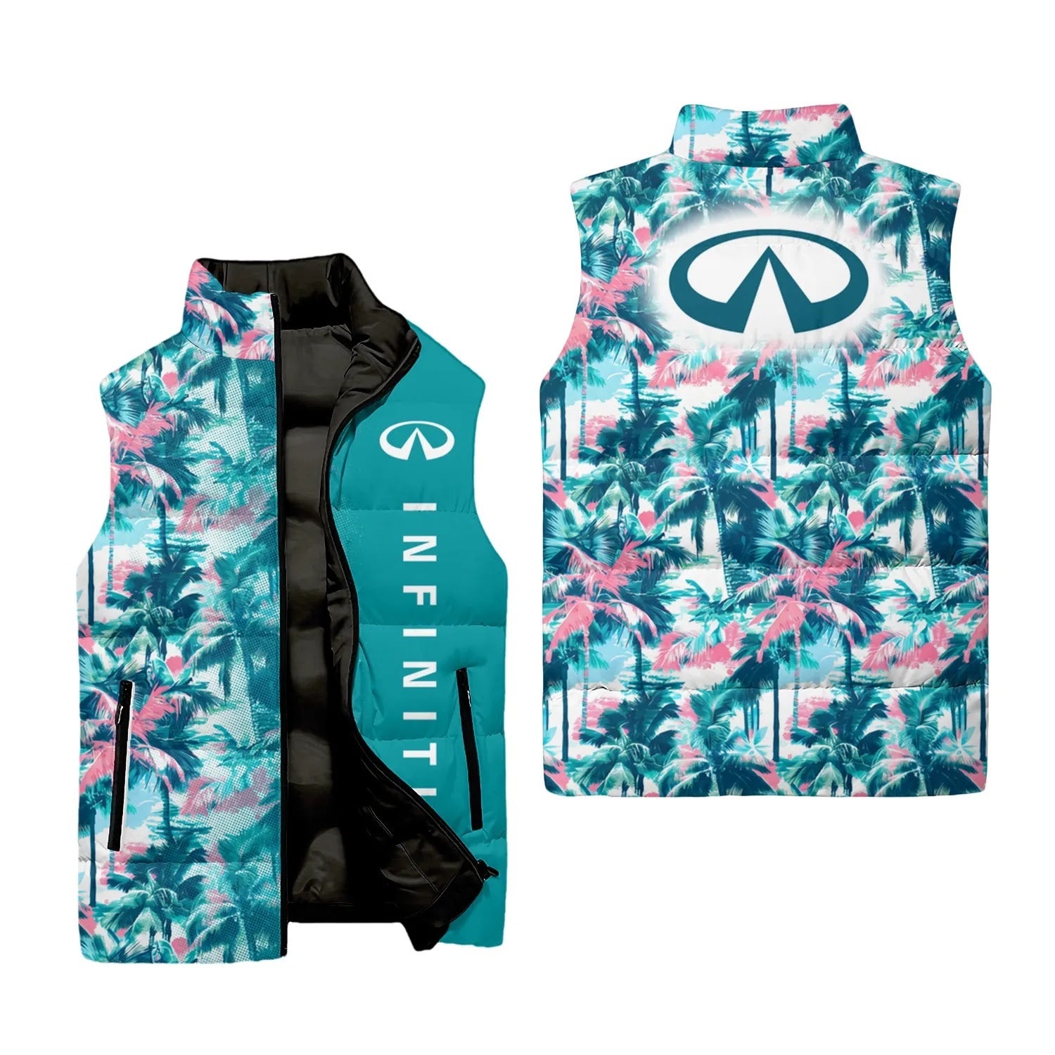 Infiniti Sleeveless Puffer Jacket SHW061