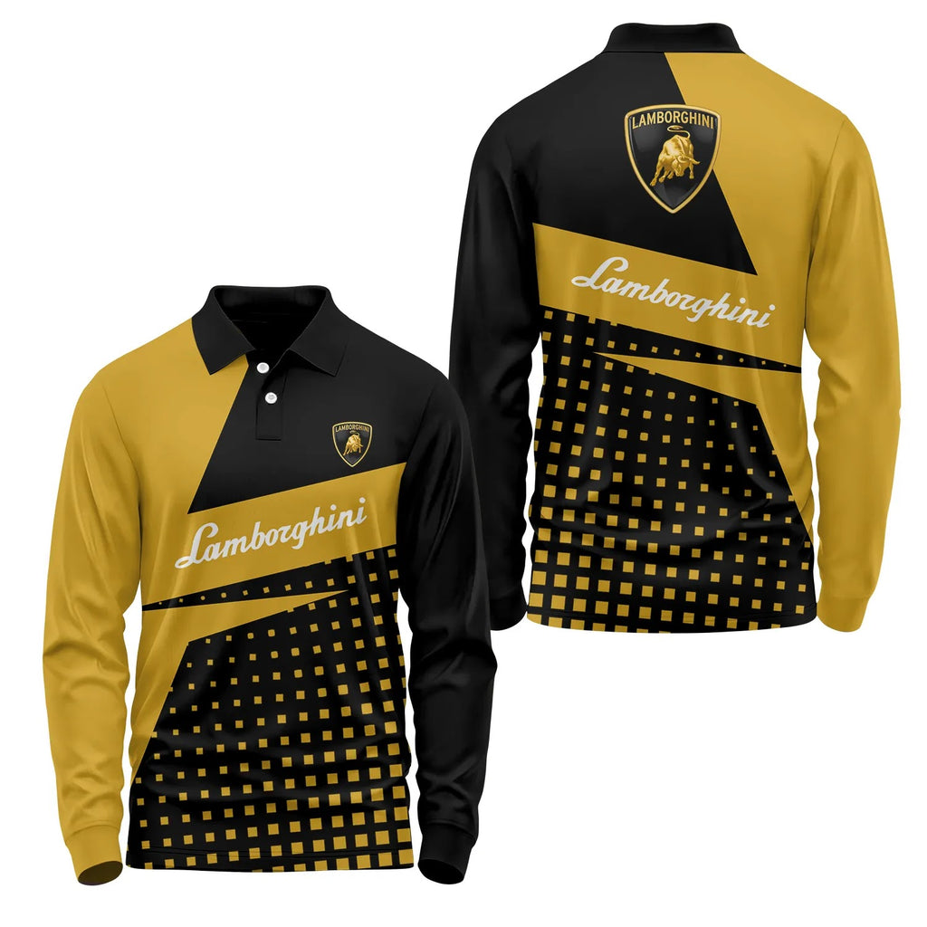 Lamborghini Long Sleeve Polo SC083
