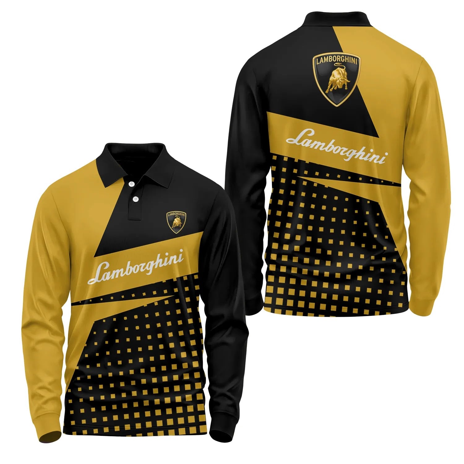 Lamborghini Long Sleeve Polo SC083