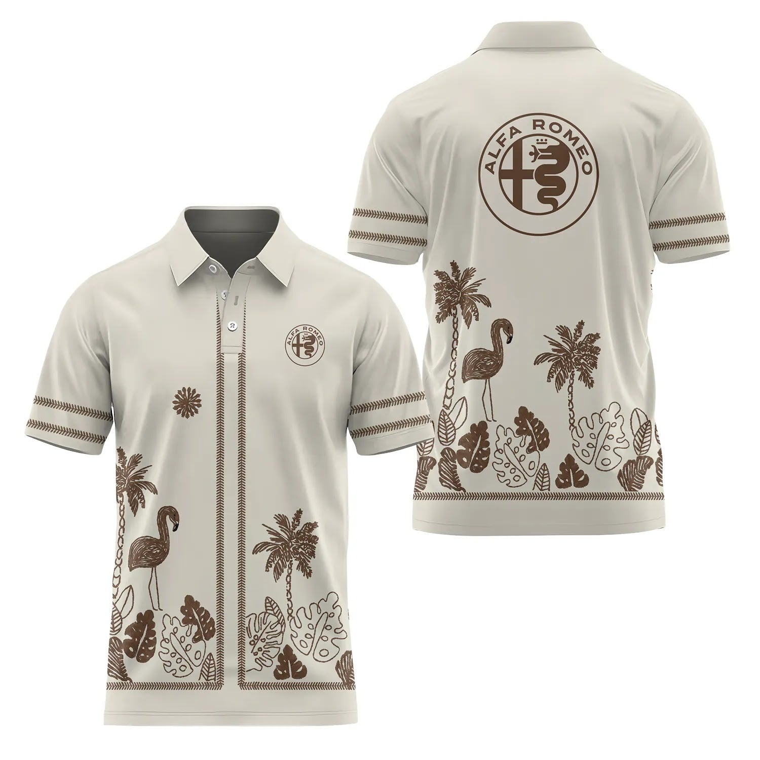 Alfa Romeo Short Sleeve Polo SHW044