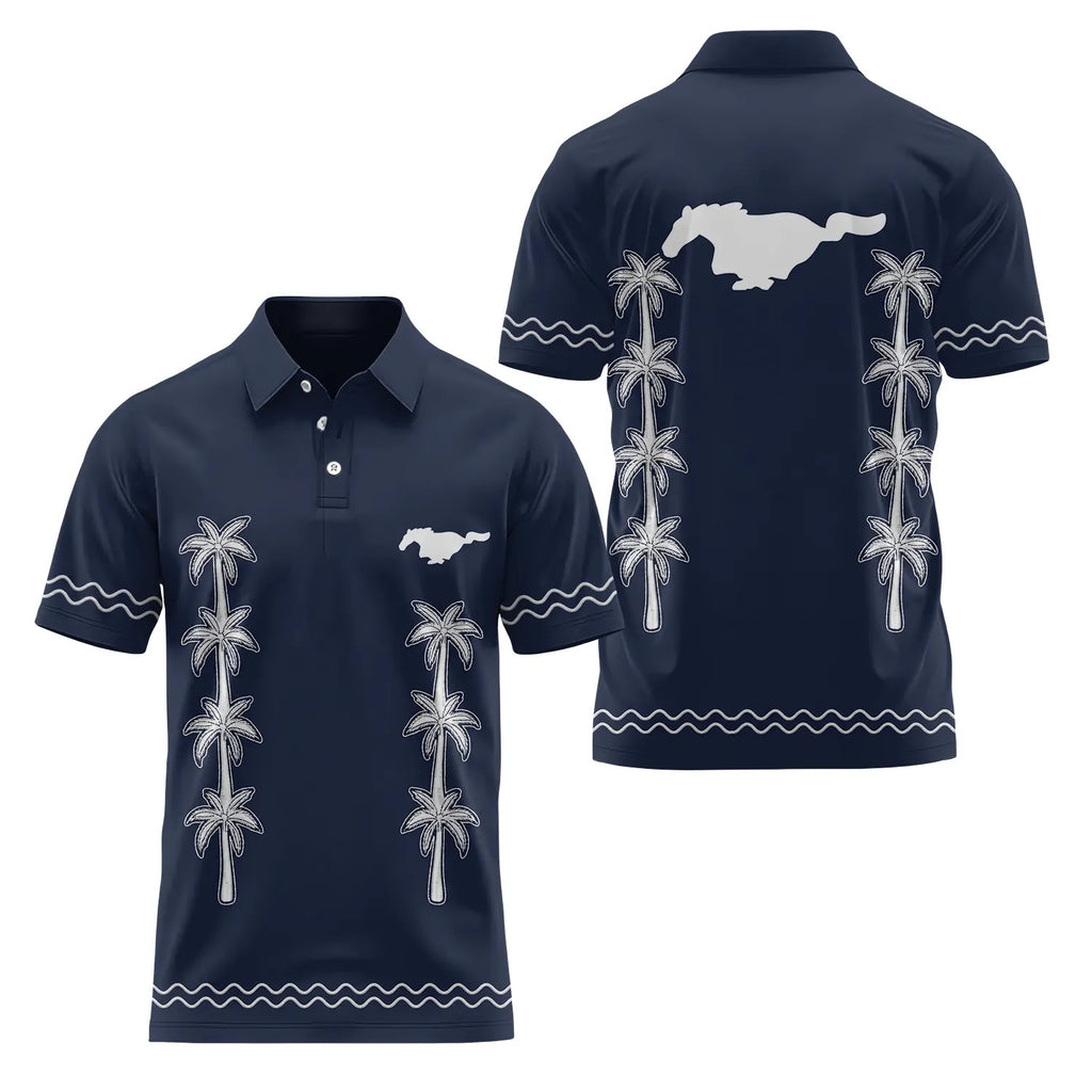 Ford Mustang Short Sleeve Polo SHW065