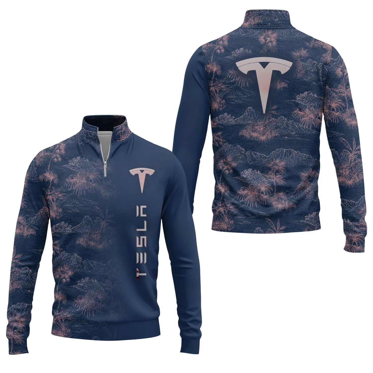 Tesla Quarter-zip Pullover SHW007